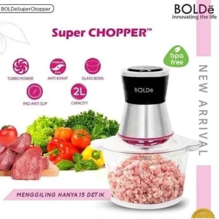 Bolde Super Chopper Stainless Casing - Hitam